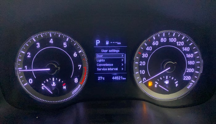 2019 Hyundai VENUE SX PLUS 1.0 TURBO DCT, Petrol, Automatic, 44,481 km, Odometer Image