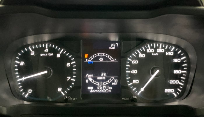 2022 Tata ALTROZ XE PETROL, Petrol, Manual, 26,076 km, Odometer Image