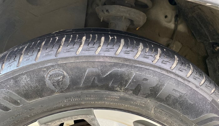 2020 KIA SONET GTX PLUS 1.5 AT, Diesel, Automatic, 50,745 km, Left Front Tyre Tread