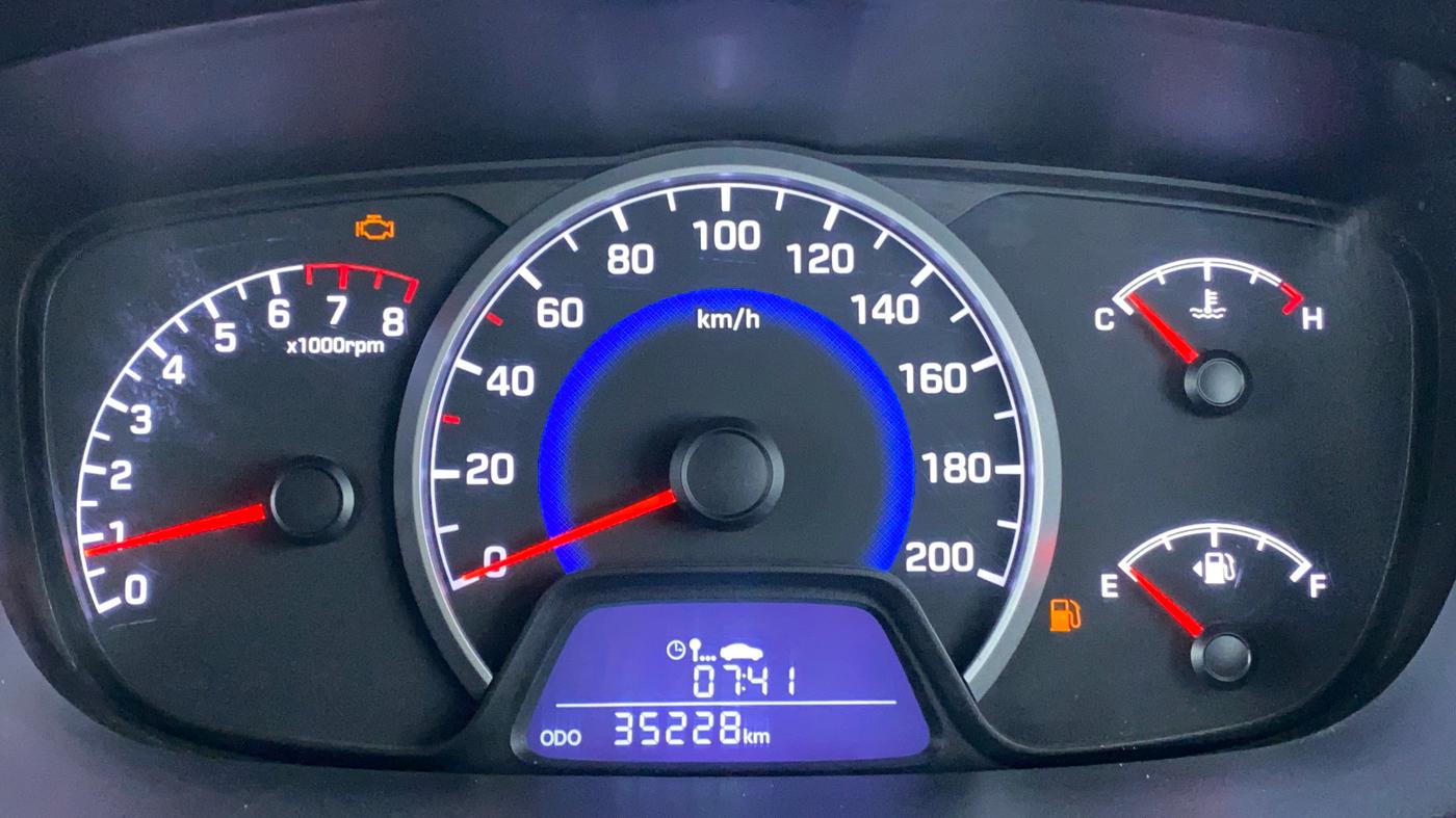 2019 Hyundai Grand i10 MAGNA 1.2 VTVT, CNG, Manual, 35,386 km, Odometer Image