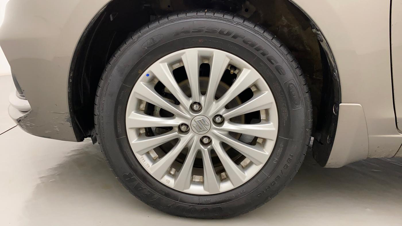 2021 Maruti Ciaz ZETA 1.5 SHVS MT PETROL, Petrol, Manual, 17,178 km, Left Front Wheel