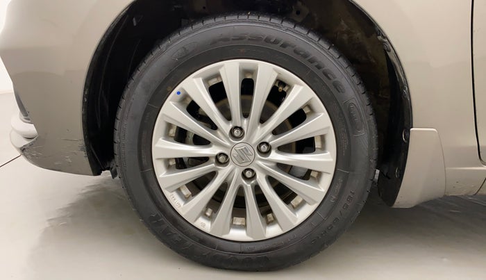 2021 Maruti Ciaz ZETA 1.5 SHVS MT PETROL, Petrol, Manual, 17,178 km, Left Front Wheel