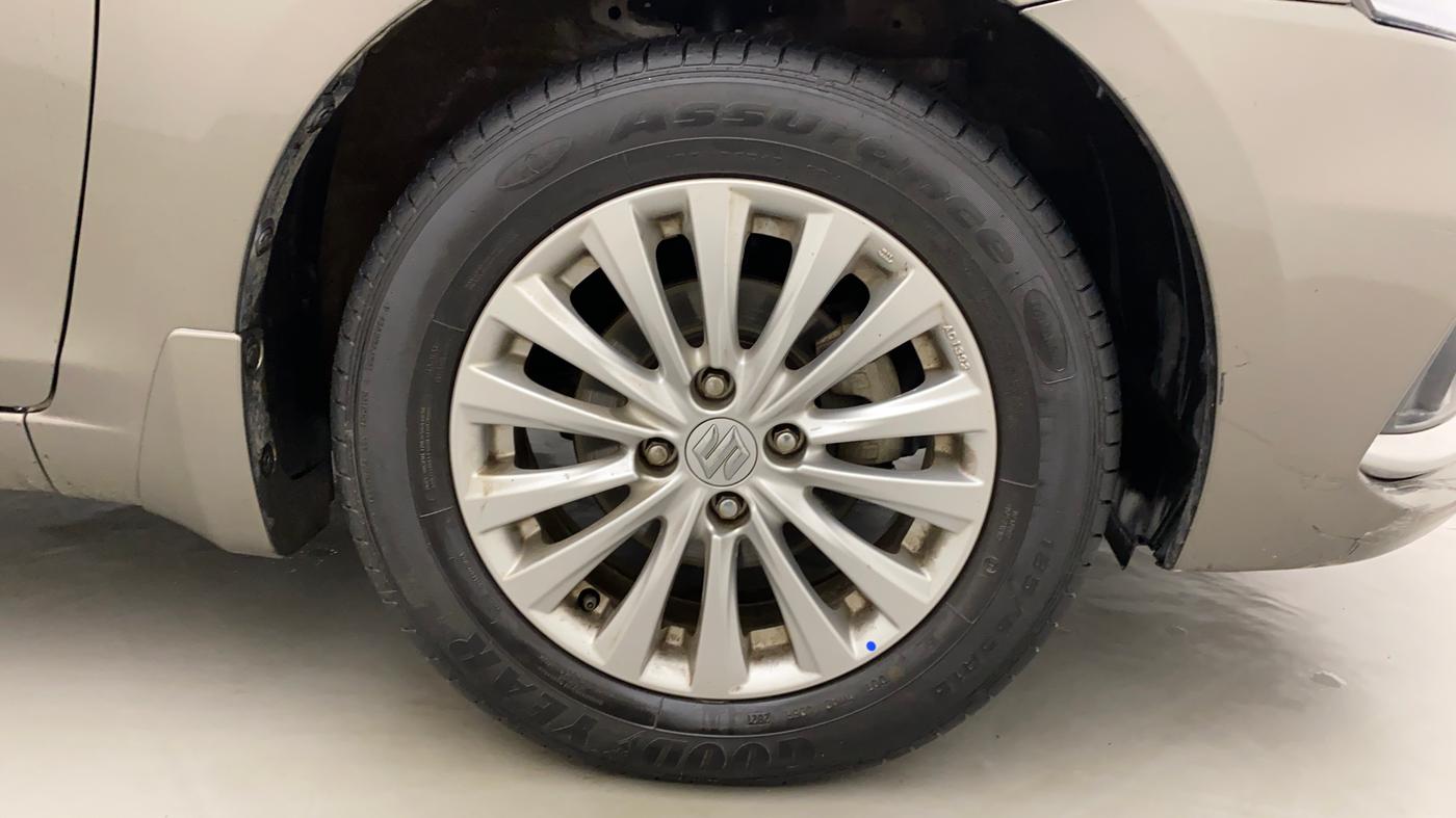 2021 Maruti Ciaz ZETA 1.5 SHVS MT PETROL, Petrol, Manual, 17,178 km, Right Front Wheel