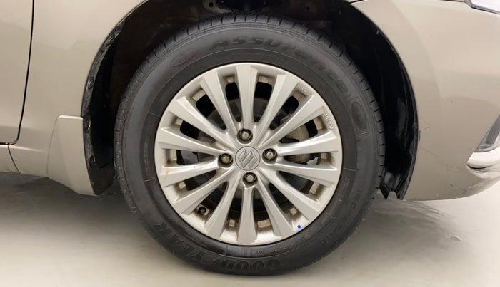 2021 Maruti Ciaz ZETA 1.5 SHVS MT PETROL, Petrol, Manual, 17,178 km, Right Front Wheel