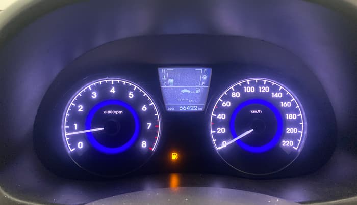 2016 Hyundai Verna 1.6 VTVT SX, Petrol, Manual, 66,390 km, Odometer Image