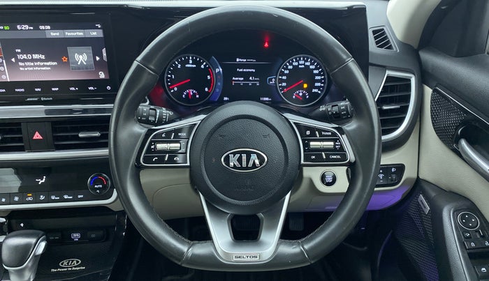 2020 KIA SELTOS HTX PLUS AT1.5 DIESEL, Diesel, Automatic, 11,476 km, Steering Wheel Close Up