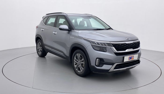 2020 KIA SELTOS HTX PLUS AT1.5 DIESEL, Diesel, Automatic, 11,476 km, Right Front Diagonal