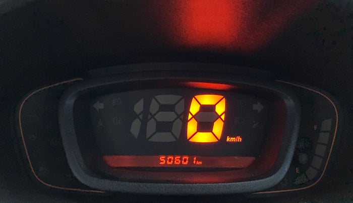 2017 Renault Kwid 1.0 RXT 02 Anniversary Edition, Petrol, Manual, 50,661 km, Odometer Image