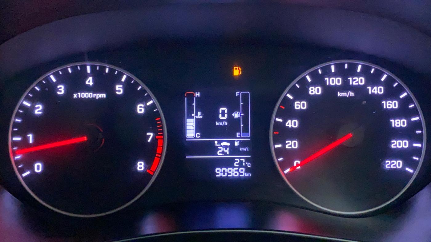 2018 Hyundai Elite i20 Magna Executive 1.2, Petrol, Manual, 91,028 km, Odometer Image