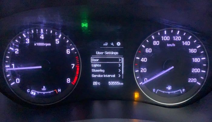 2017 Hyundai Elite i20 ASTA 1.2, Petrol, Manual, 53,554 km, Odometer Image