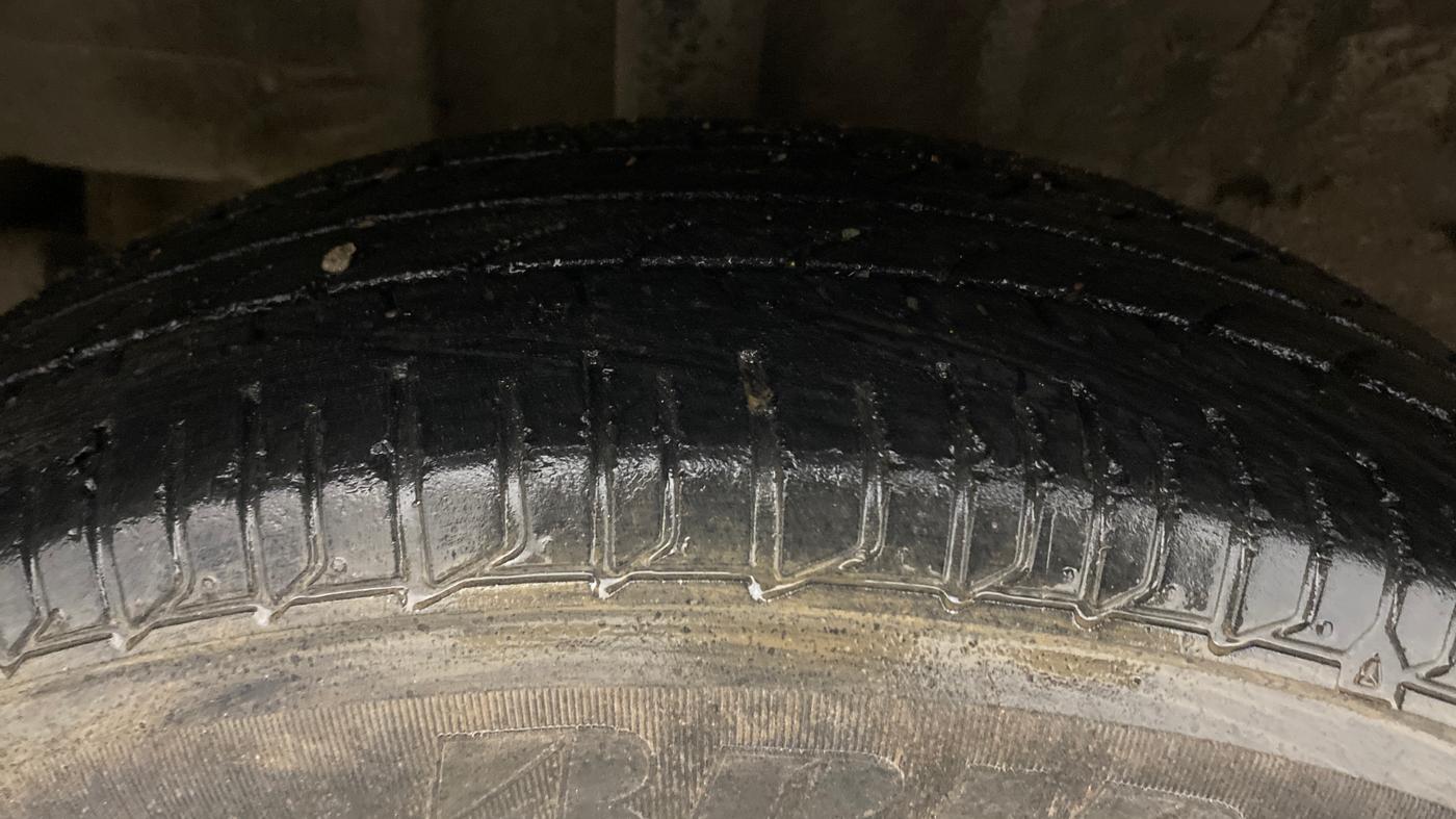 2017 Tata Tiago XM PETROL, Petrol, Manual, 1,07,041 km, Right Rear Tyre Tread