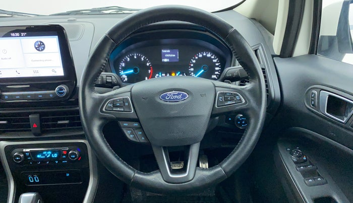 2018 Ford Ecosport 1.5 TITANIUM PLUS TI VCT AT, CNG, Automatic, 18,851 km, Steering Wheel Close Up
