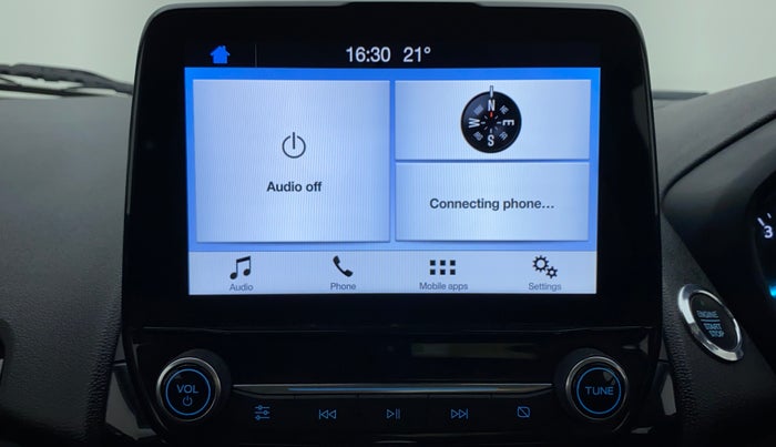 2018 Ford Ecosport 1.5 TITANIUM PLUS TI VCT AT, CNG, Automatic, 18,851 km, Infotainment System