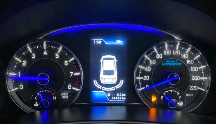 2018 Maruti Ciaz DELTA 1.5 SHVS MT PETROL, Petrol, Manual, 64,538 km, Odometer Image
