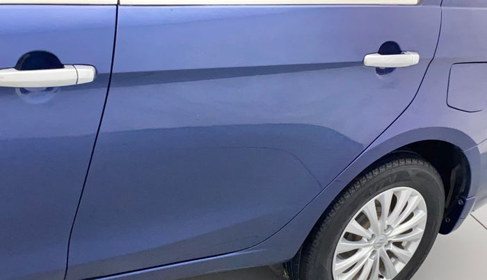 2018 Maruti Ciaz DELTA 1.5 SHVS MT PETROL, Petrol, Manual, 64,538 km, Rear left door - Slightly dented
