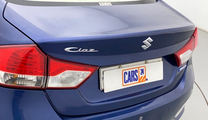 2018 Maruti Ciaz DELTA 1.5 SHVS MT PETROL, Petrol, Manual, 64,538 km, Dicky (Boot door) - Paint has minor damage