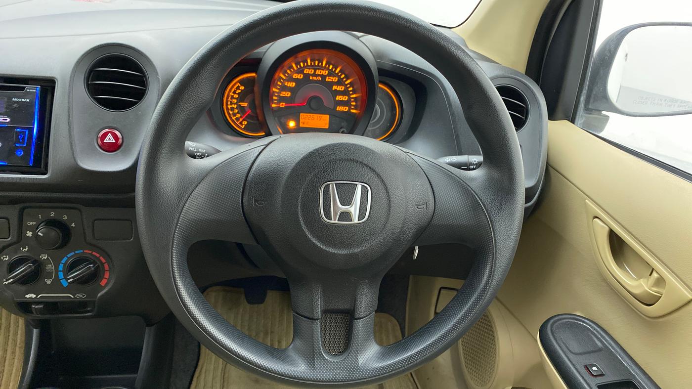 2014 Honda Amaze 1.2 EMT I VTEC, Petrol, Manual, 22,644 km, Steering Wheel Close Up