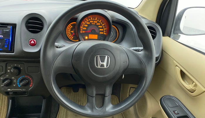 2014 Honda Amaze 1.2 EMT I VTEC, Petrol, Manual, 22,644 km, Steering Wheel Close Up