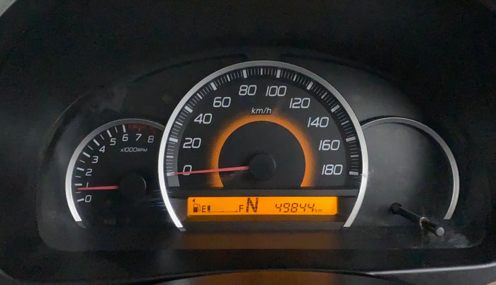 2016 Maruti Wagon R 1.0 VXI AMT, Petrol, Automatic, 49,802 km, Odometer Image