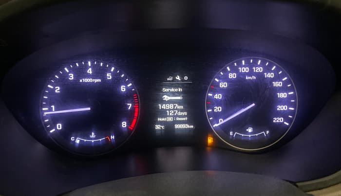 2015 Hyundai Elite i20 ASTA 1.2, CNG, Manual, 99,893 km, Odometer Image