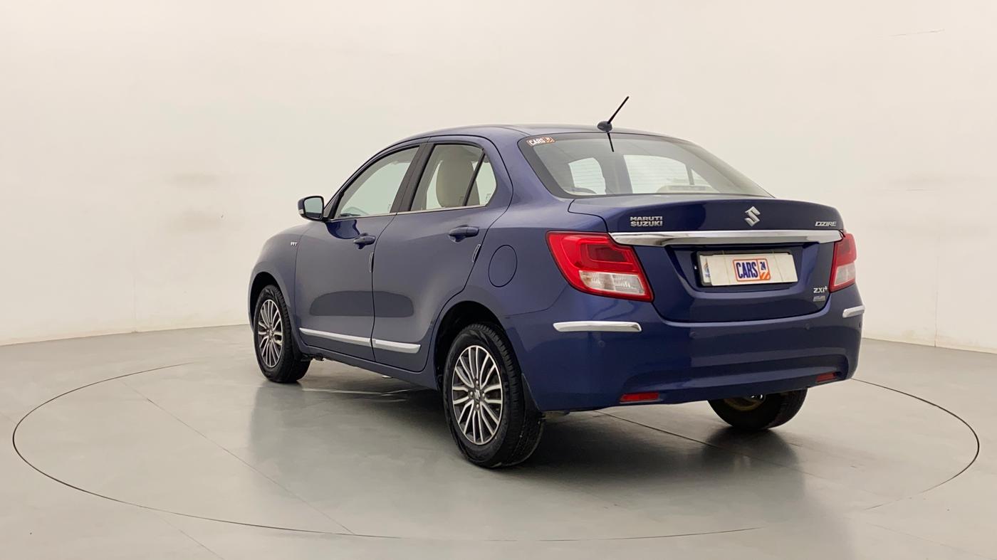2017 Maruti Dzire ZXI PLUS AMT, Petrol, Automatic, 59,123 km, Left Back Diagonal