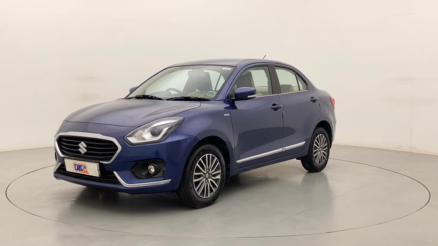 2017 Maruti Dzire ZXI PLUS AMT, Petrol, Automatic, 59,123 km, Left Front Diagonal