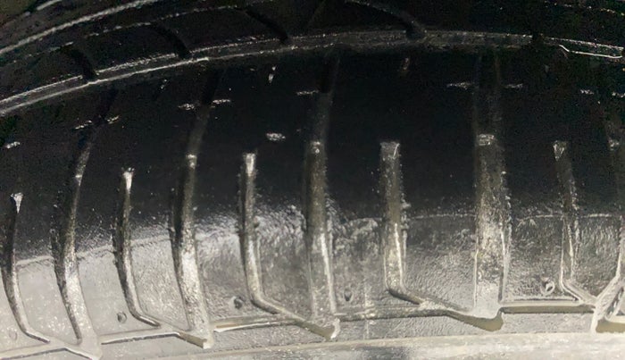 2017 Tata Tiago XZA PETROL, Petrol, Automatic, 31,959 km, Left Rear Tyre Tread