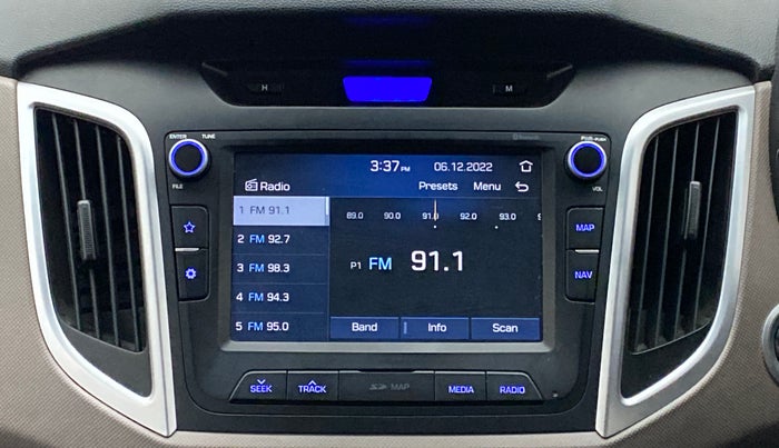 2018 Hyundai Creta 1.6 SX (O) CRDI, Diesel, Manual, 70,492 km, Infotainment System