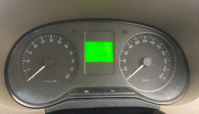 2013 Skoda Rapid AMBITION 1.6 TDI CR MT PLUS, Diesel, Manual, 81,509 km, Odometer Image