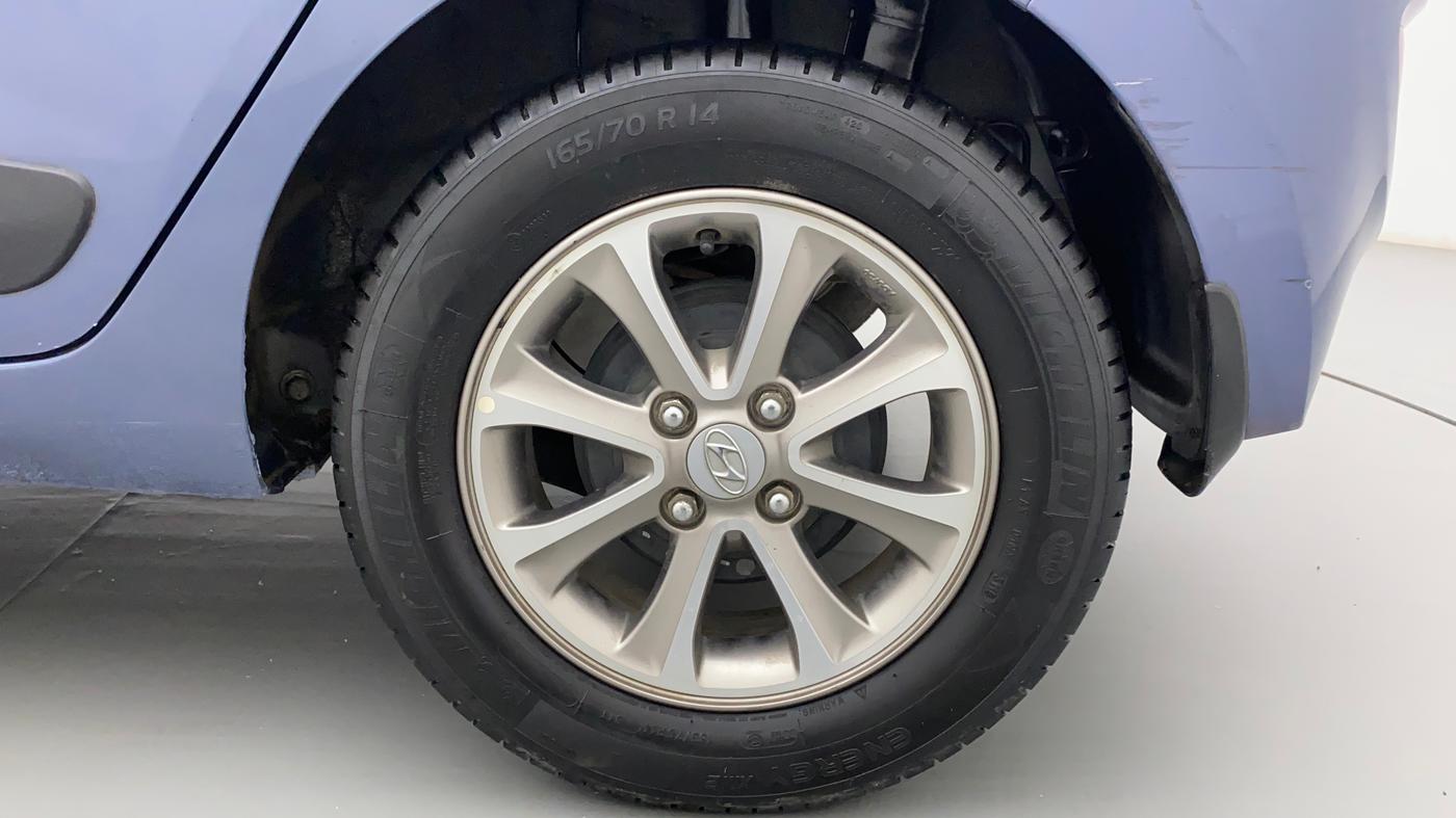 2016 Hyundai Grand i10 ASTA (O) 1.2 KAPPA VTVT, Petrol, Manual, 78,898 km, Left Rear Wheel