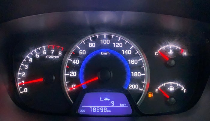 2016 Hyundai Grand i10 ASTA (O) 1.2 KAPPA VTVT, Petrol, Manual, 78,898 km, Odometer Image