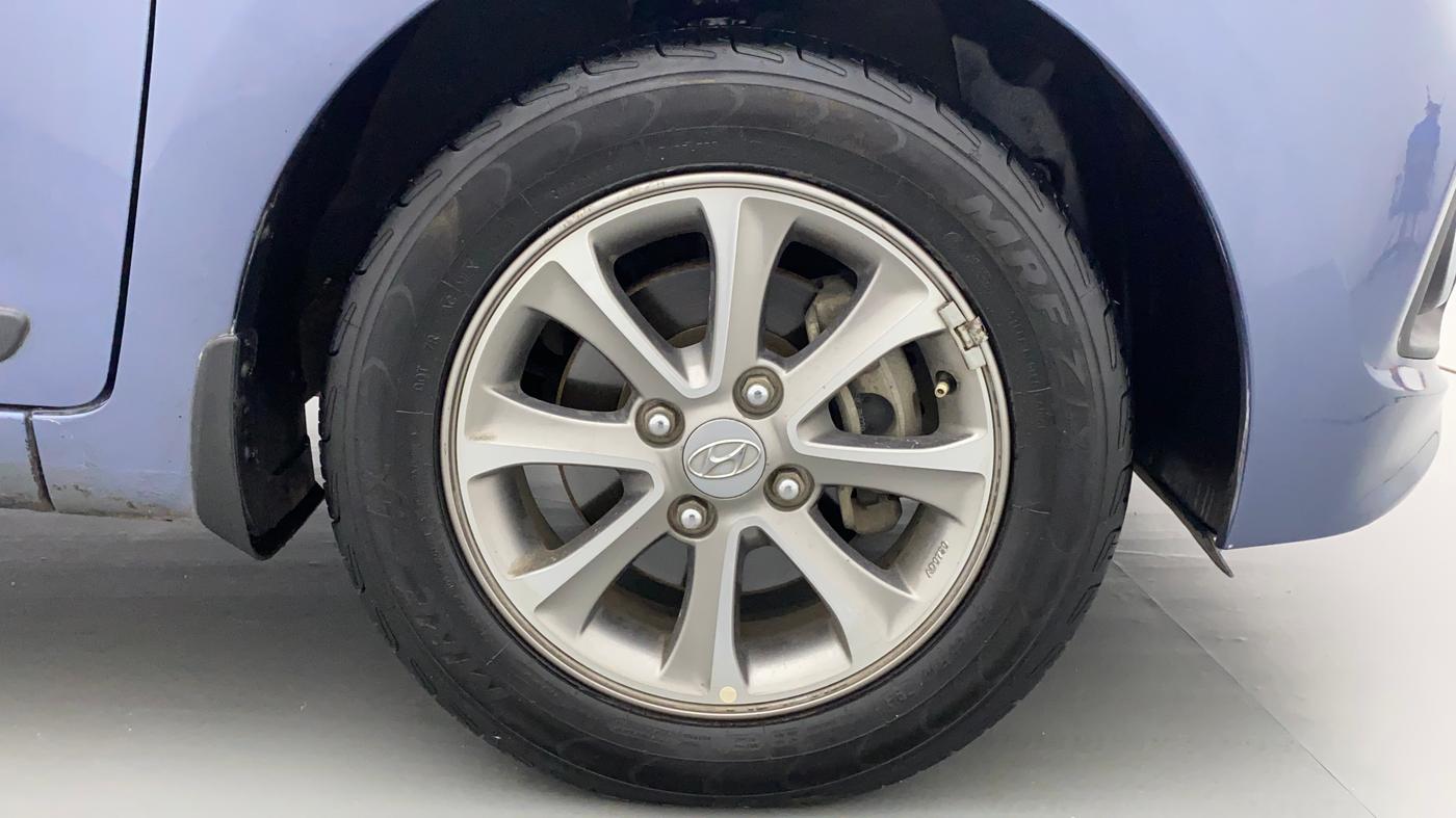 2016 Hyundai Grand i10 ASTA (O) 1.2 KAPPA VTVT, Petrol, Manual, 78,898 km, Right Front Wheel