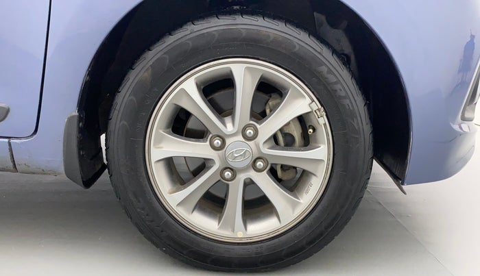 2016 Hyundai Grand i10 ASTA (O) 1.2 KAPPA VTVT, Petrol, Manual, 78,898 km, Right Front Wheel