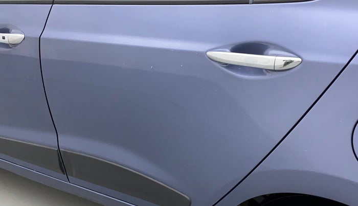 2016 Hyundai Grand i10 ASTA (O) 1.2 KAPPA VTVT, Petrol, Manual, 78,898 km, Rear left door - Slightly dented