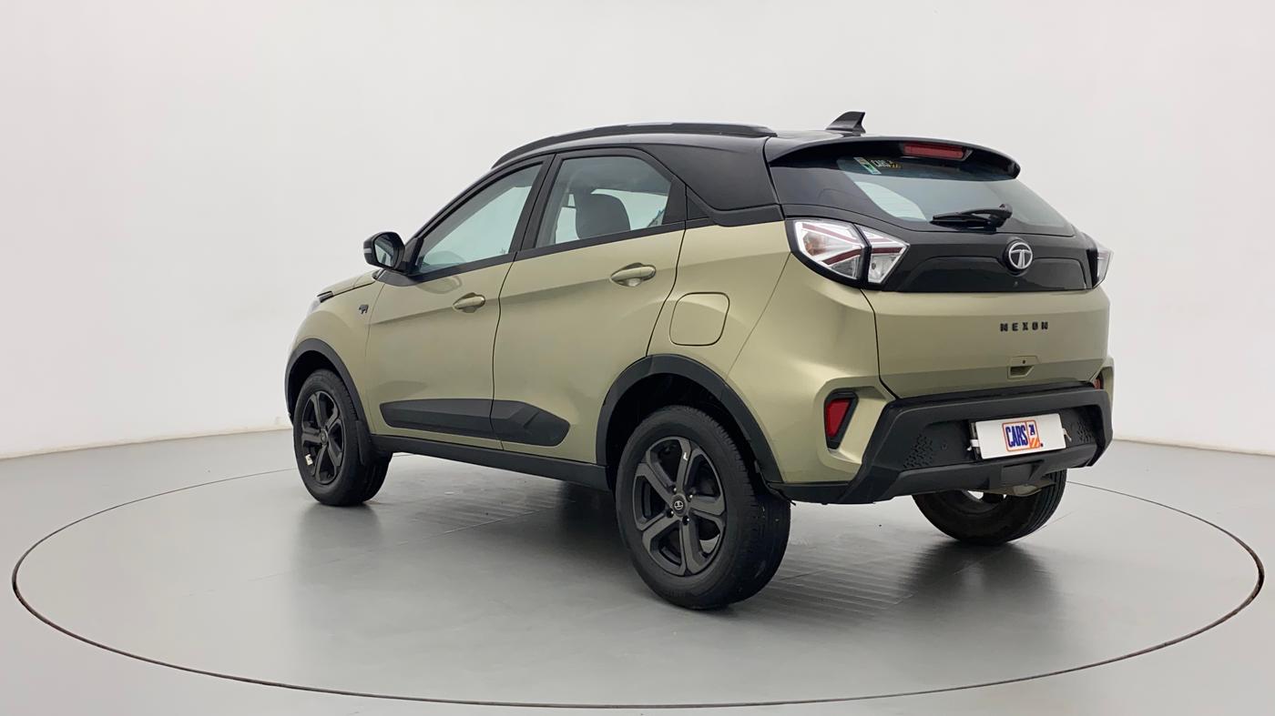 2022 Tata NEXON XZA PLUS KAZIRANGA PETROL, Petrol, Automatic, 14,426 km, Left Back Diagonal
