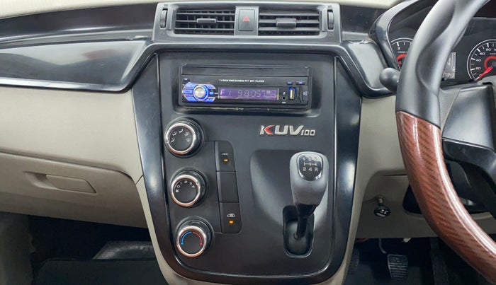 2017 Mahindra Kuv100 K2 D 6 STR, Diesel, Manual, 27,889 km, Air Conditioner