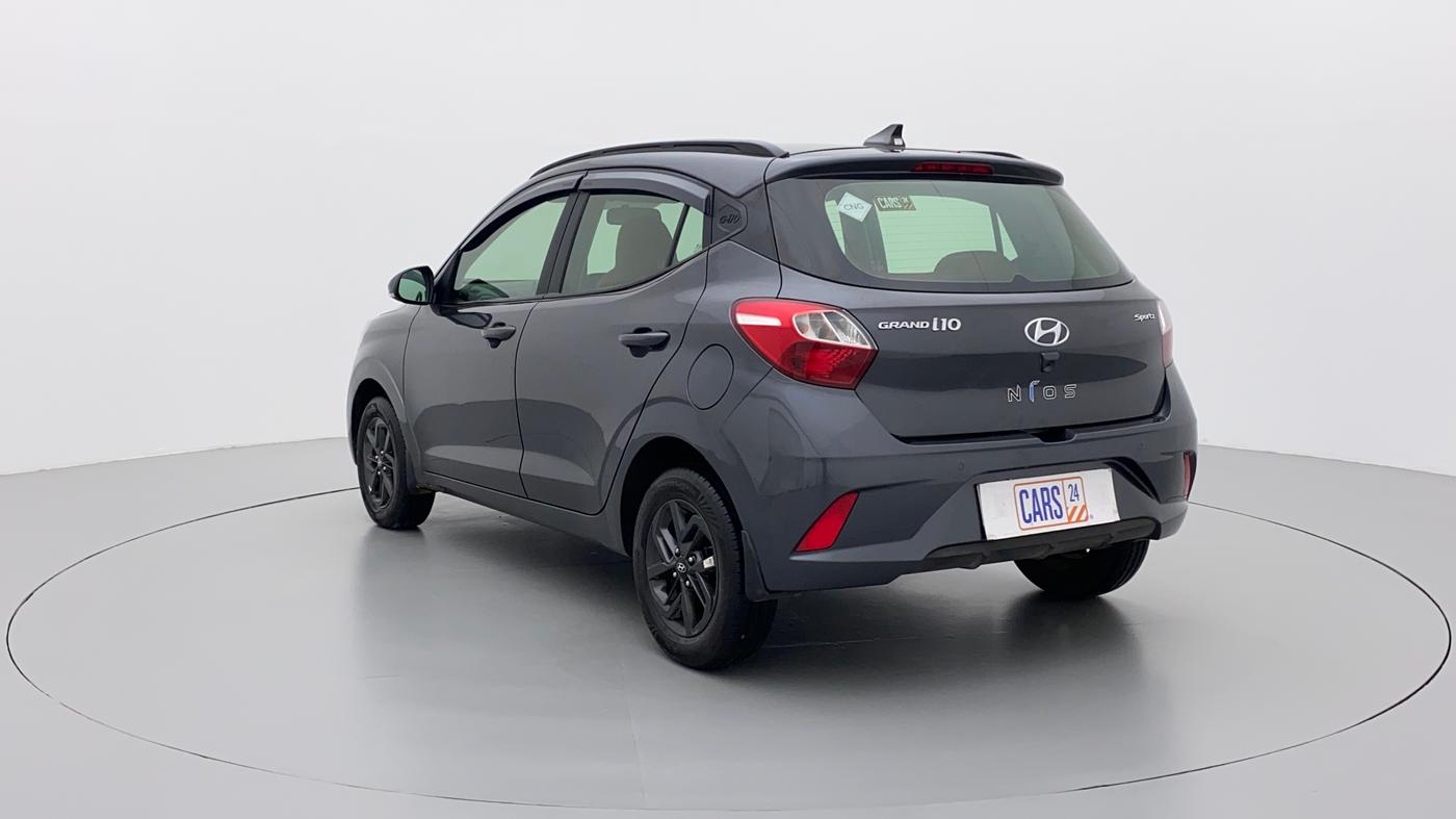 2021 Hyundai GRAND I10 NIOS SPORTZ 1.2 KAPPA VTVT CNG, CNG, Manual, 48,080 km, Left Back Diagonal