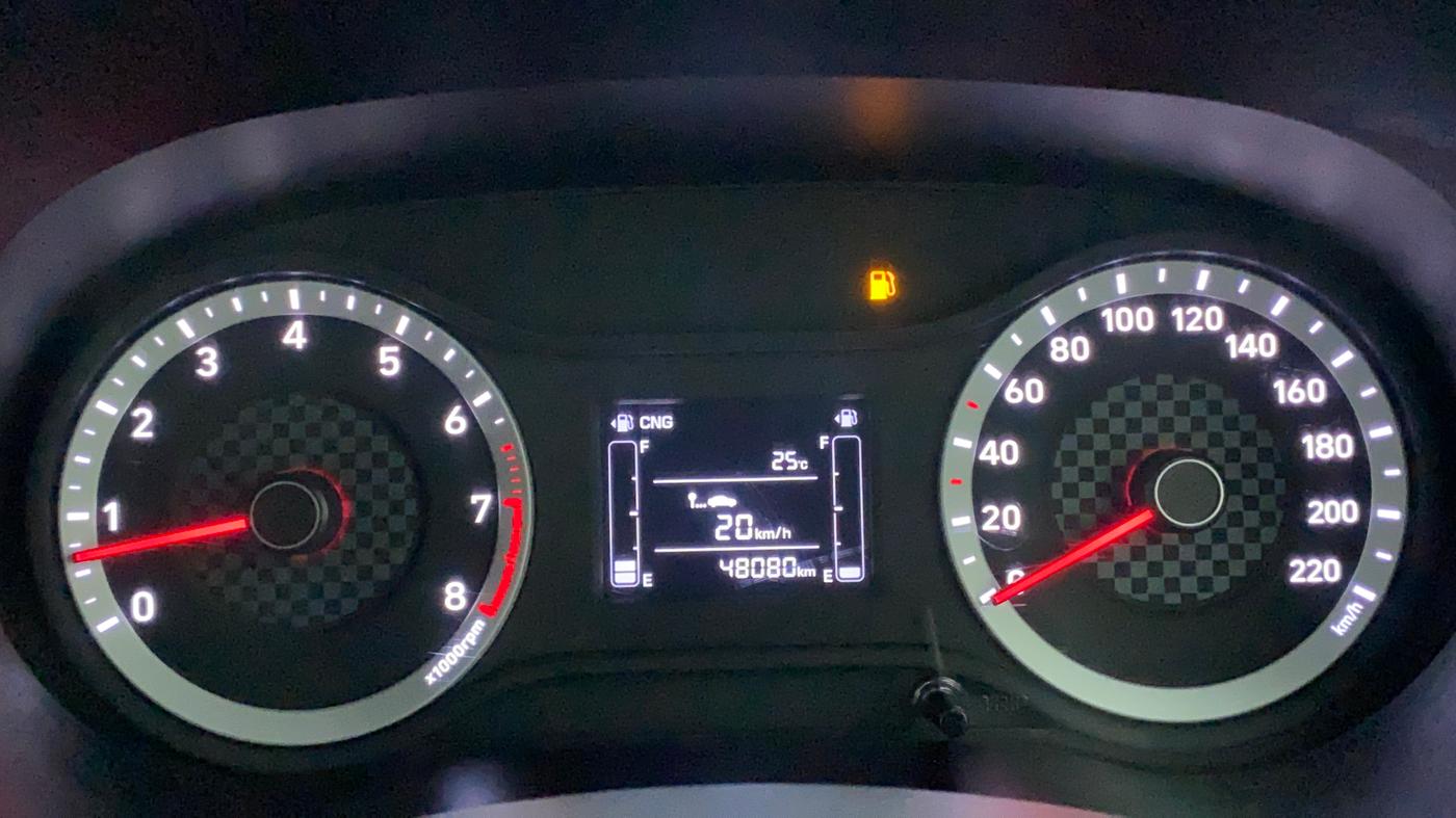 2021 Hyundai GRAND I10 NIOS SPORTZ 1.2 KAPPA VTVT CNG, CNG, Manual, 48,080 km, Odometer Image