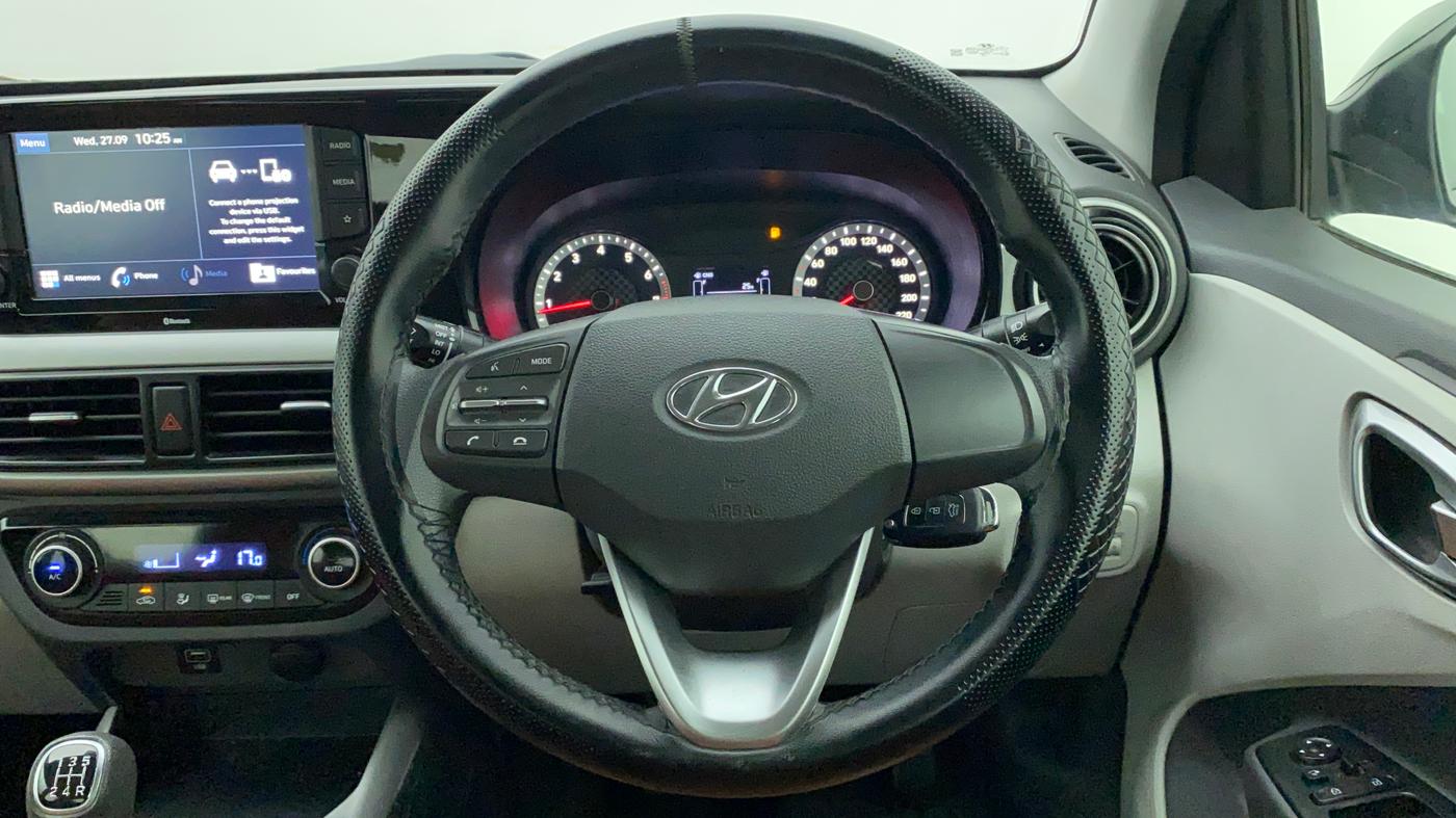 2021 Hyundai GRAND I10 NIOS SPORTZ 1.2 KAPPA VTVT CNG, CNG, Manual, 48,080 km, Steering Wheel Close Up