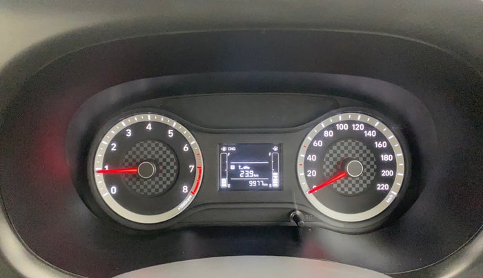 2022 Hyundai AURA S 1.2 CNG, CNG, Manual, 9,976 km, Odometer Image
