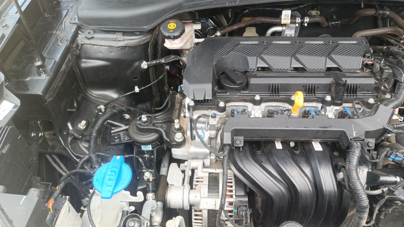 2025 Hyundai Creta S (O) 1.5 Petrol IVT Knight Edition, Petrol, Automatic, 7,113 km, Engine View - Right