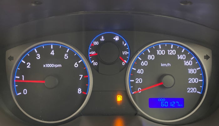 2010 Hyundai i20 SPORTZ 1.2 O, Petrol, Manual, 60,127 km, Odometer Image