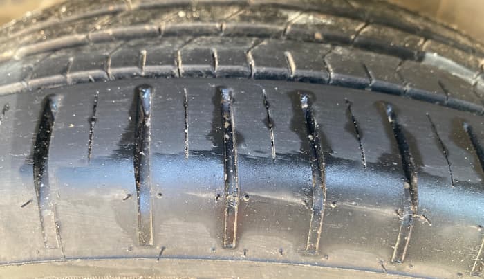 2017 Maruti Ciaz ZXI+, Petrol, Manual, 96,563 km, Right Rear Tyre Tread
