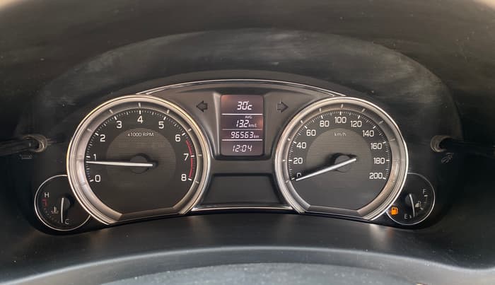 2017 Maruti Ciaz ZXI+, Petrol, Manual, 96,563 km, Odometer Image