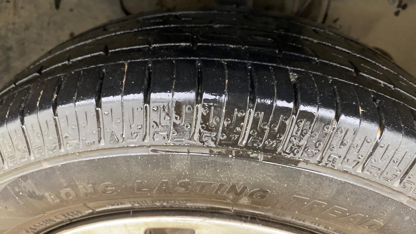 2023 Tata TIGOR XZ PLUS CNG, CNG, Manual, 1,09,067 km, Right Front Tyre Tread