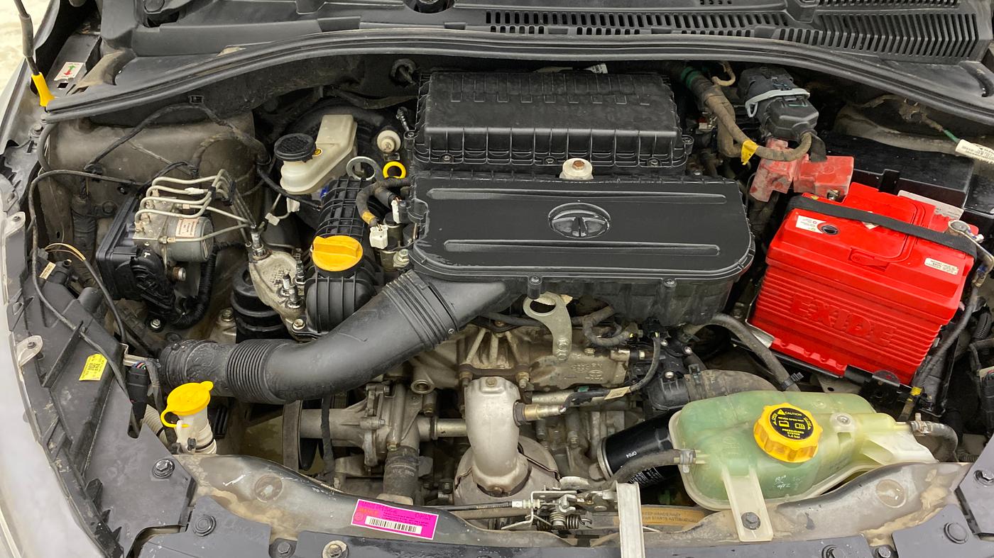 2023 Tata TIGOR XZ PLUS CNG, CNG, Manual, 1,09,067 km, Engine View - Right