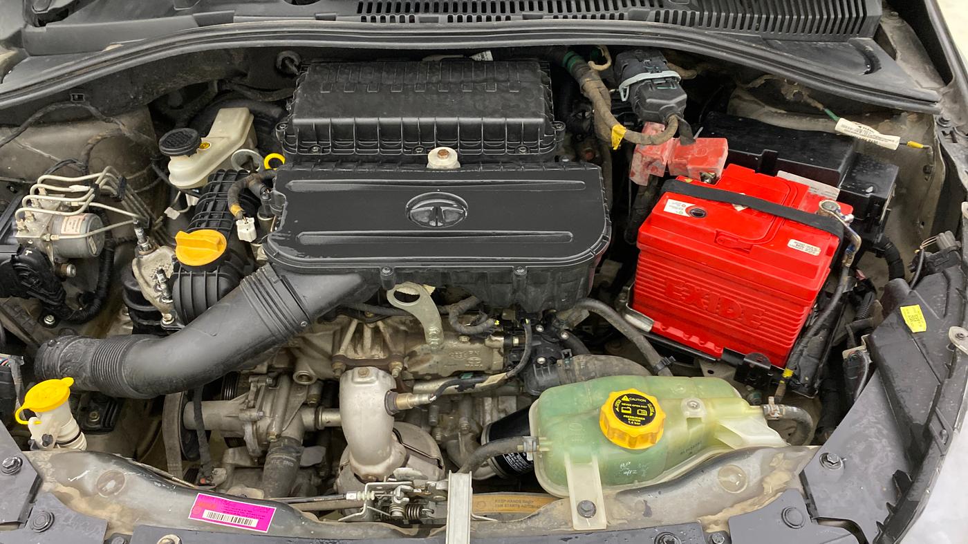 2023 Tata TIGOR XZ PLUS CNG, CNG, Manual, 1,09,067 km, Engine View - Left