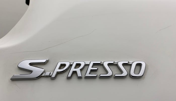 2019 Maruti S PRESSO VXI+, Petrol, Manual, 52,688 km, Dicky (Boot door) - Minor scratches