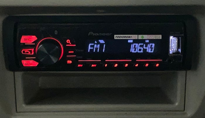 2018 Maruti Eeco 5 STR WITH A/C+HTR, Petrol, Manual, 37,206 km, Infotainment System