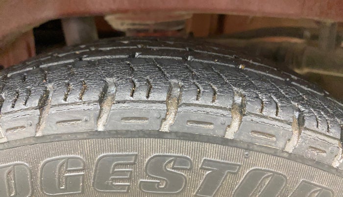 2012 Maruti Alto K10 VXI, Petrol, Manual, 48,478 km, Left Rear Tyre Tread